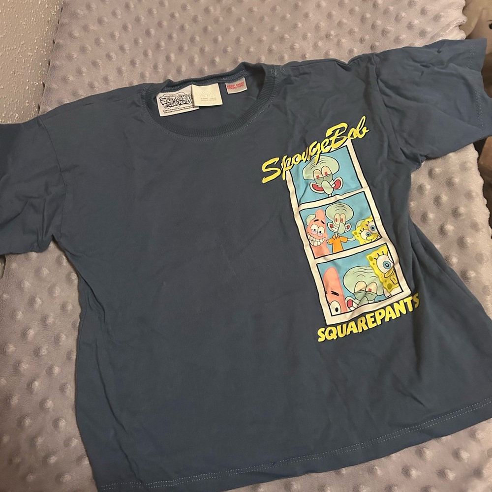 Zara SpongeBob SquarePants Graphic T-Shirt